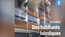 Incendie à Montereau : des jeunes escaladent l'immeuble pour sauver des habitants