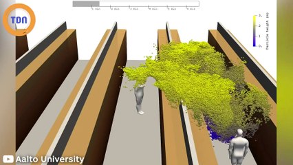Voici comment le coronavirus peut se propager dans un supermarché, ça fait peur !