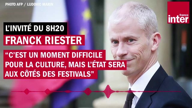 Franck Riester : C’est un moment difficile pour la Culture, mais l’État sera aux côtés des festivals
