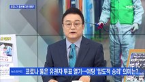 [백운기의 뉴스와이드] 코로나19 위기에도 투표율 66.2%…평가는?