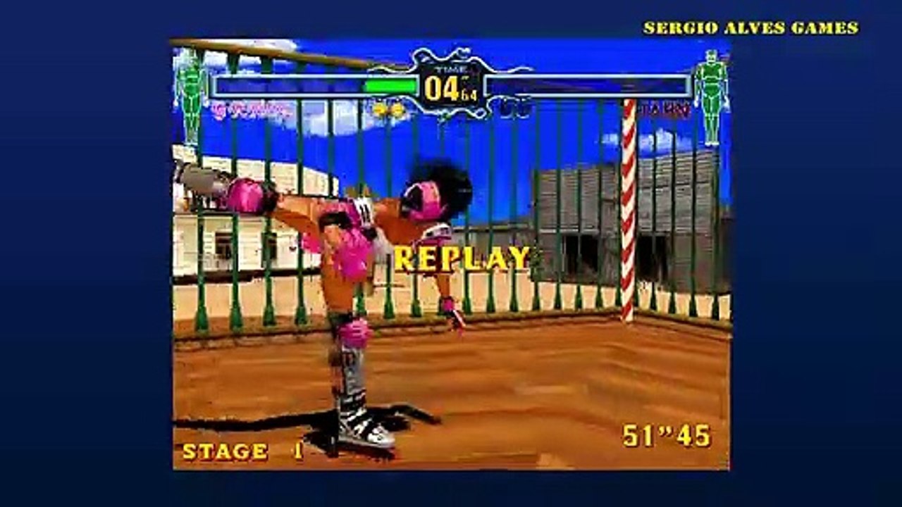 FIGHTING VIPERS - GAMEPLAY COMPLETO COM GRACE (PS3)