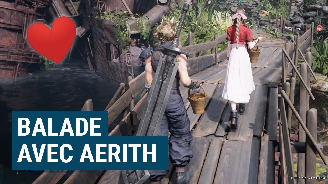 FINAL FANTASY 7 REMAKE : une balade champêtre ! Gameplay FF7