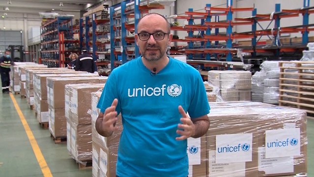 UNICEF pone suministros a disposición de autoridades sanitarias