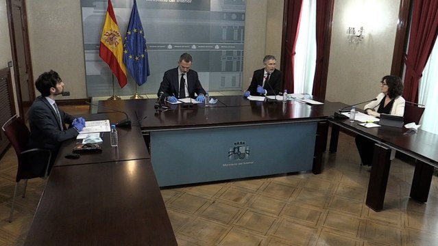 El Rey destaca la coordinación entre cuerpos policiales