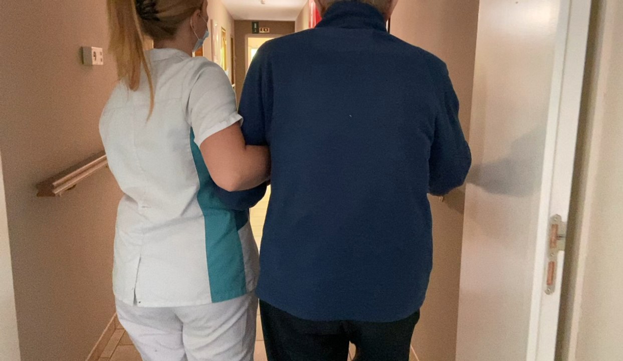 Coronavirus: home 'La Retraite Fleurie' à Velaine-sur-Sambre en province de Namur