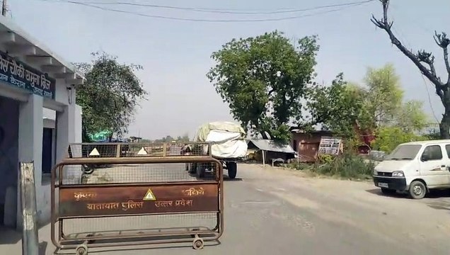 कैराना: हरियाणा यूपी बॉर्डर पर पुलिस अलर्ट, परमिशन देखकर भेजा जा रहा है