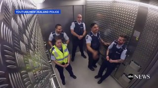 Police Fill Elevator Silence With Sick Beats