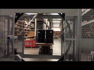 How Steel Drum Pallet Are Wrapped on a Stand-Alone Unit