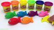 Learn Colors with 7 Colors Play Doh with Wild Animals Molds I  Surprise Toys Minions