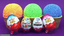 Play Foam Ice Cream Cups Surprise I Surprise Toys Kinder Chupa Chups Barbie