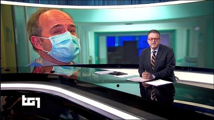 TG1: Don Pietro Sacchi al Covid Centre di Tortona