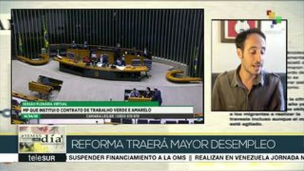 Temas del Día: Brasil: medida neoliberal retirará derechos laborales