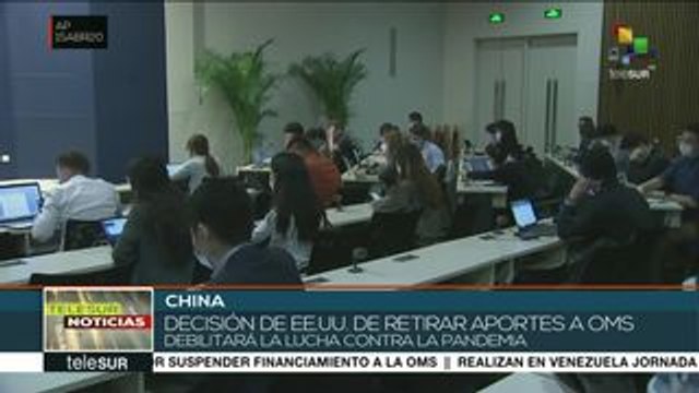 teleSUR Noticias: Trump abandona a la OMS en medio de la pandemia