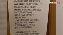 Egoísmo vecinal: aplausos en el balcón y amenazas en las puertas