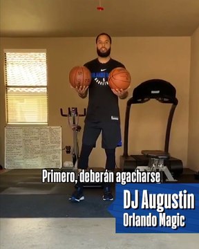 Two Ball Dribble with D.J. Augustin (Spanish Subtitles)