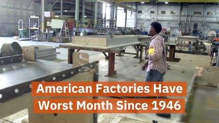 American Factories Are Hurting