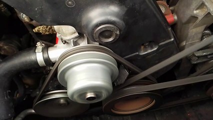 tension courroie de pompe à eau volvo 945 Part. 1