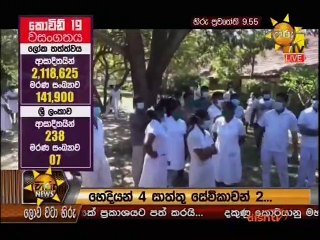 Hiru News 9.55 - 16-04-2020