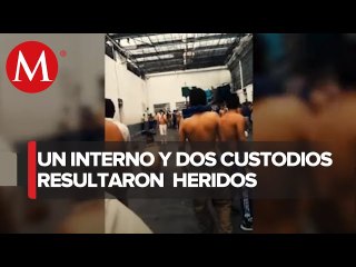 Reos difunden videos de pelea en penal de Cuautitlán