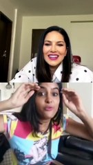 Sunny Leone onSunny leone brings to you a smile along with some laughter in these