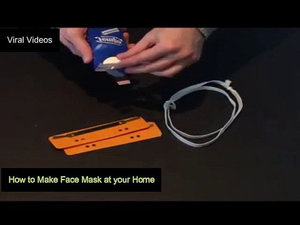 How To Make Your Own Face Mask At Home || Face Mask for CoronaVirus || Very Easy DIY Face Mask of Homemade