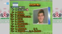 Аржентина - Германия Финал Световно по футбол 1986 първо полувреме / Argentina - Germany World Cup Final 1986 first half