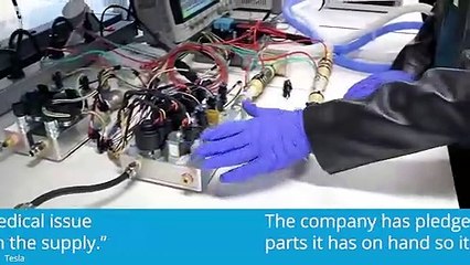 Tesla Video Shows How It Is Making Ventilators