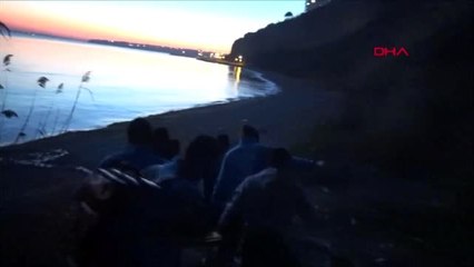 SİLİVRİ'DE 50 METRE YÜKSEKTEN DÜŞEN GENÇ YARALANDI