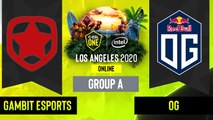 Dota2 - Gambit Esports vs. OG - Game 1 - Group A - EU:CIS - ESL One Los Angeles