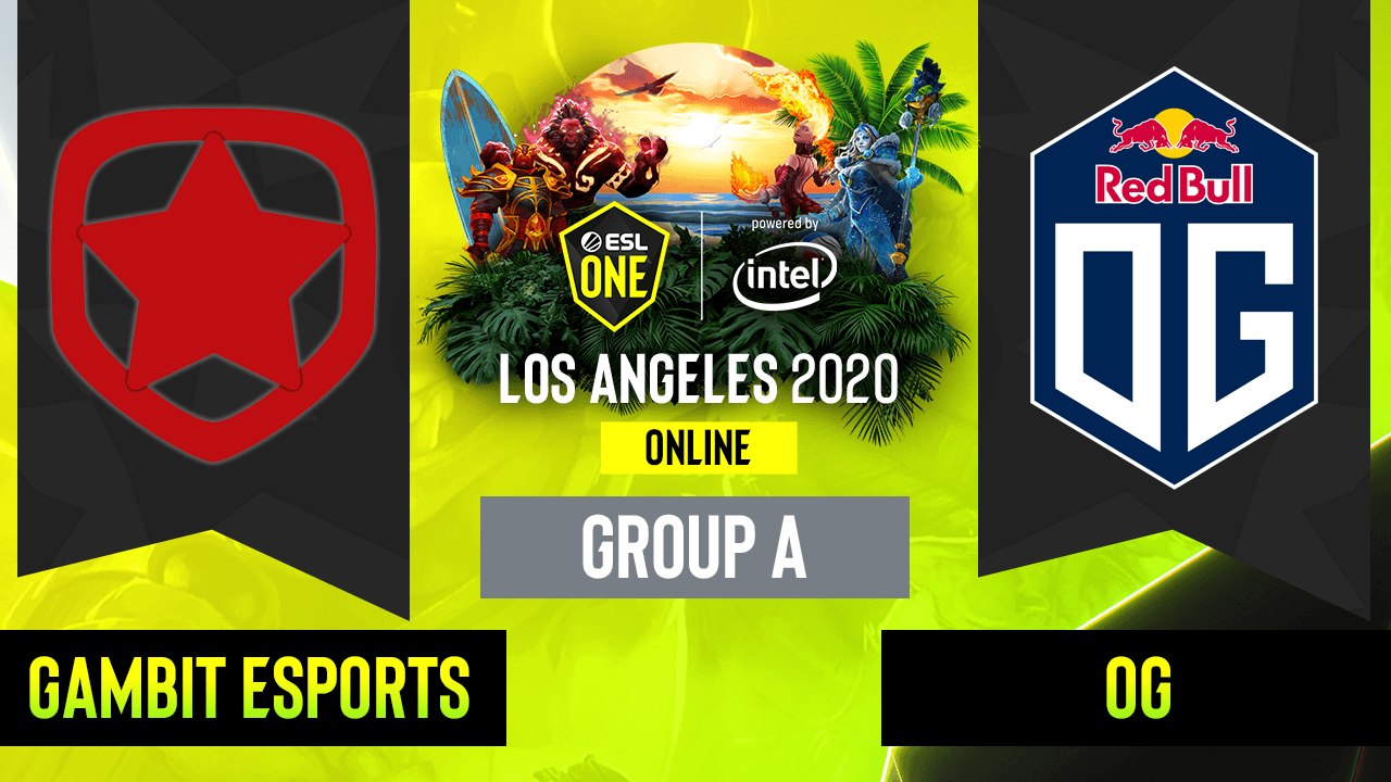 Dota2 - Gambit Esports vs. OG - Game 1 - Group A - EU:CIS - ESL One Los Angeles