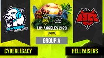 Dota2 - HellRaisers vs. Cyber Legacy - Game 2 - Group A - EU:CIS - ESL One Los Angeles