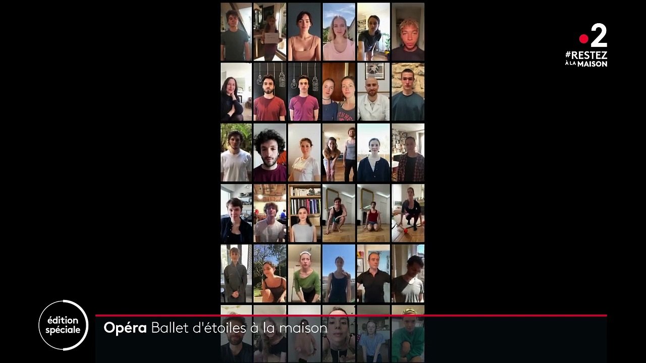 Confinement : les danseurs de l'Opéra de Paris offrent un ballet en visioconférence, réalisé par Cédric Klapisch