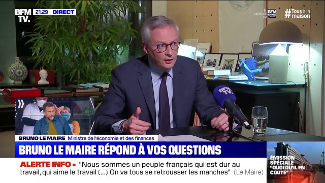 Prêts garantis: Bruno Le Maire souhaite que le taux de refus des banques ne dépasse pas 2 à 3%