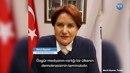 Download Video: Akşener: ‘‘Özgür Medyanın Varlığı Demokrasinin Teminatıdır’’