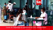 COVID-19 -Gabon: Dépistage du personnel CHU mère et enfant Fondation Jeanne Ebori