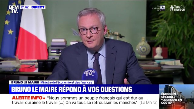 Bruno Le Maire envisage des aides fiscales pour inciter à la demande et à la consommation