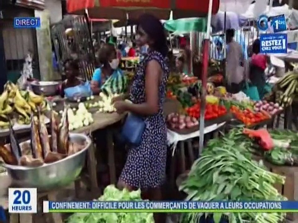 RTG / Covid 19 / confinement : Difficile pour les commerçants de vaquer à leurs occupations