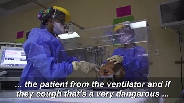 South African doctors develop 'Intubox' to prevent COVID-19 ICU infections