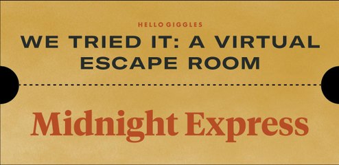 We tried a virtual escape room