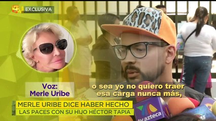 ¡Merle Uribe confiesa que se reconcilió con su hijo Héctor Tapia! | Ventaneando