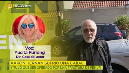 ¡El actor Aarón Hernán sufrió una caída y tuvo que ser operado por fractura de fémur!| Ventaneando