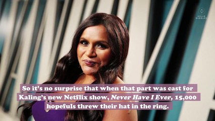 Meet the actress playing mini Mindy Kaling in the first trailer for her semi-autobiographical new Netflix show