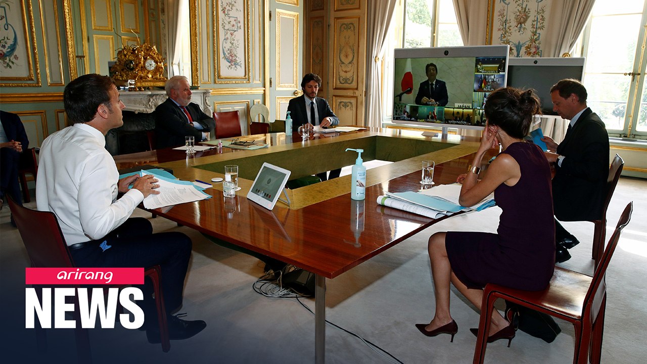 Leaders of G7 nations agree rapid development of COVID-19 vaccine will help stop spread of virus