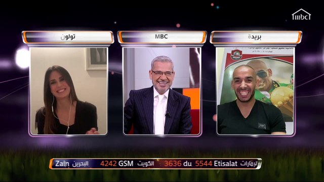 سرعة بديهة عز الدين دوخة تفجر ضحكات الآغا على الهواء