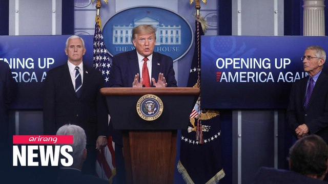 U.S. unveils guidelines to gradually reopen American economy amid COVID-19 outbreak