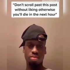 He should've listened.