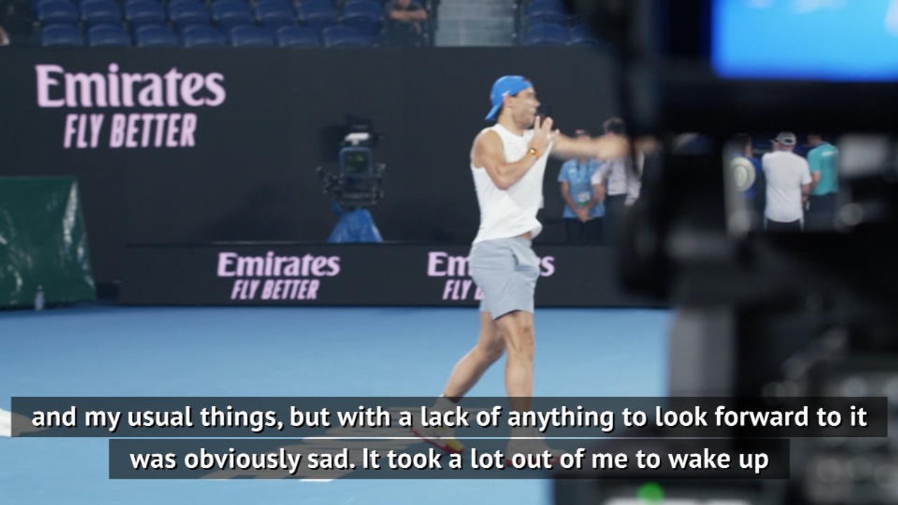 Nadal admits it was hard to deal with news of c...