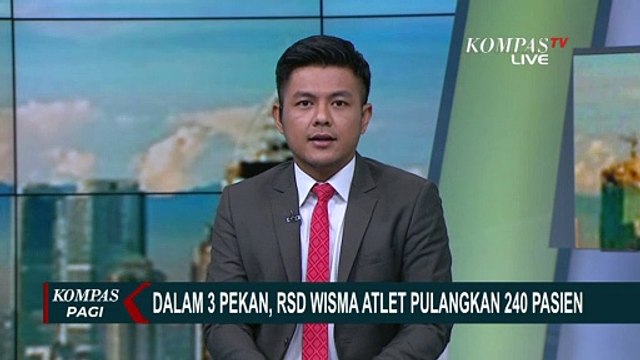 Kabar Baik! Dalam 3 Pekan, RSD Wisma Atlet Kemayoran Pulangkan 240 Pasien