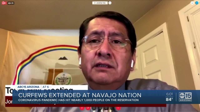 Curfew extended at Navajo Nation as coronavirus spreads