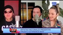 Mirella Cesa, Danilo Parra y Gerardo Mejía lo dicen cantando: 'Pronto estaremos bien'